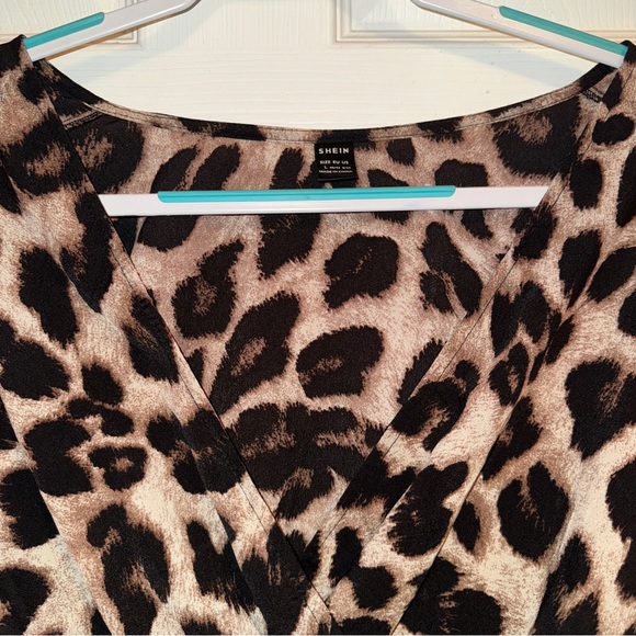 SHEIN Leopard Romper - Picture 8 of 9